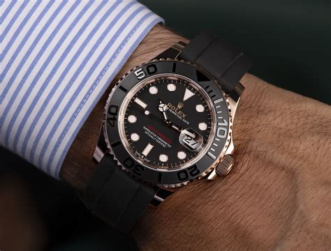 rolex yachtmaster midsize review|rolex yacht master rose gold review.